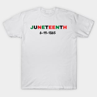 Juneteenth independence day T-Shirt